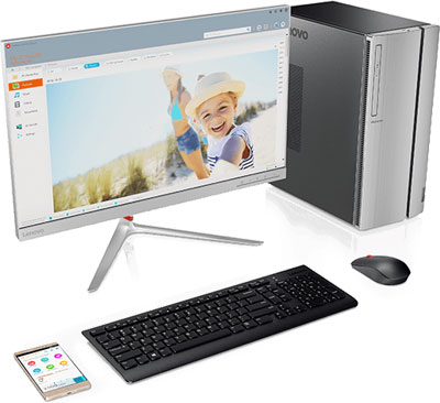 Lenovo Desktop Computer IdeaCentre 720-18ICB 90HT004DUS Intel Core